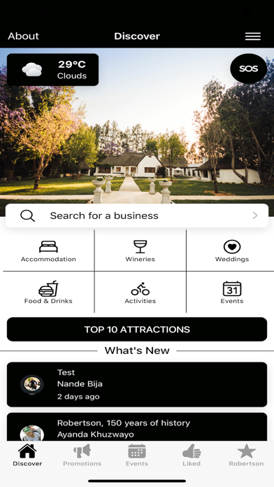 Robertson Tourism Screenshot