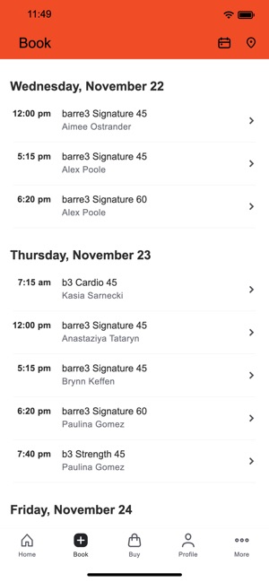 barre3 Studios on the App Store