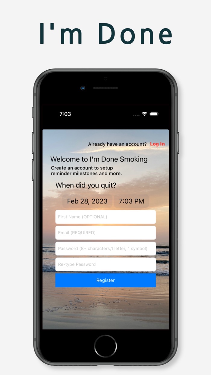 Im Done - Smoking Counter