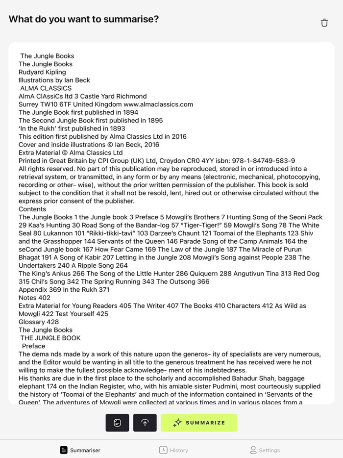 Gerador de Resumo R10s