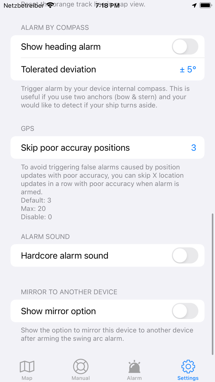 Anchor Alarm - Anchor Watch