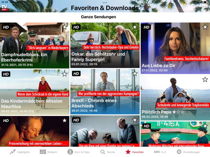 TV Pro Mediathek ·