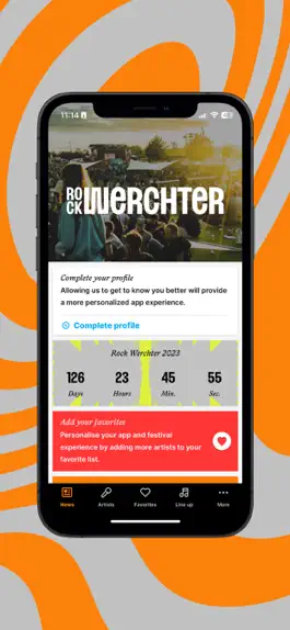 Game screenshot Rock Werchter apk