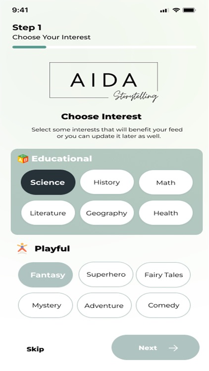 AIDA Storytelling screenshot-9