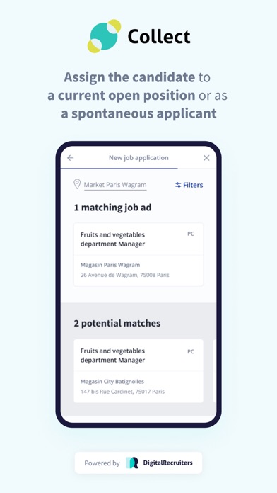 Collect - DigitalRecruiters Screenshot