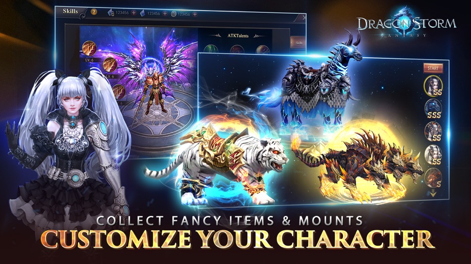 #4. Dragon Storm Fantasy (iOS) By: Goat Co. Ltd