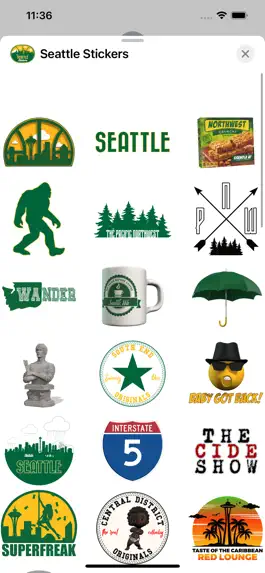 Game screenshot Seattle Stickers mod apk