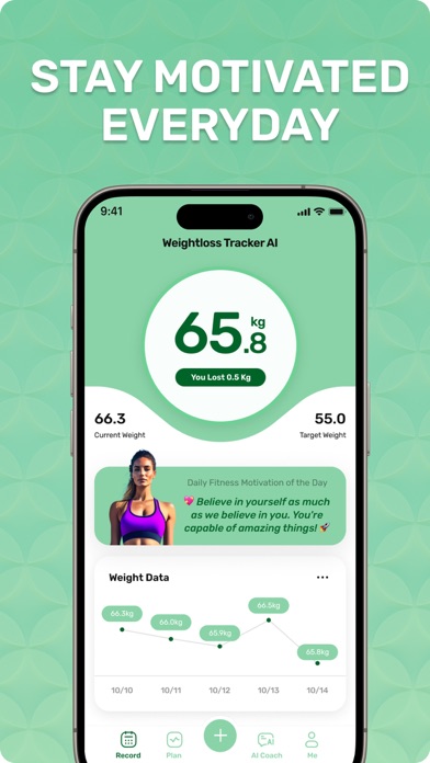 AI Weight Loss Trainer Screenshot