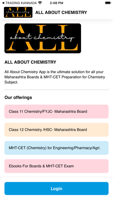 ALL ABOUT CHEMISTRY Screenshot