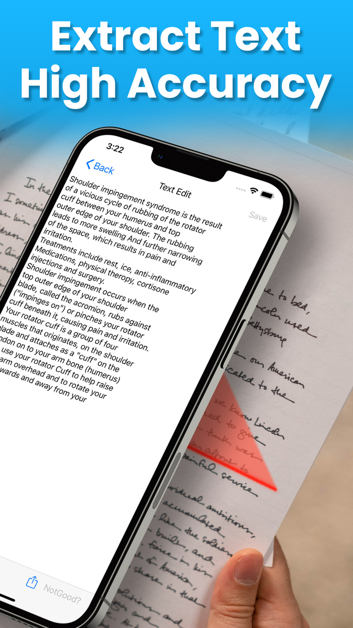 Handwriting Scanner Photo OCR
