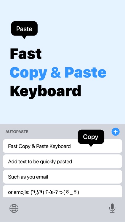 AutoPaste • Keyboard