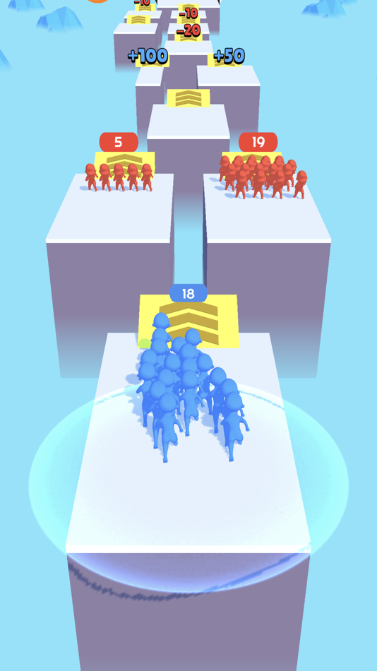 #4. Jumping Crowd! (iOS) Podle: Rajat Ujawane