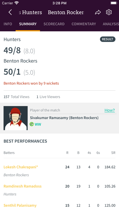 NWA Cricket Screenshot