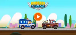 Game screenshot Dinosaur Police Car kids Games mod apk
