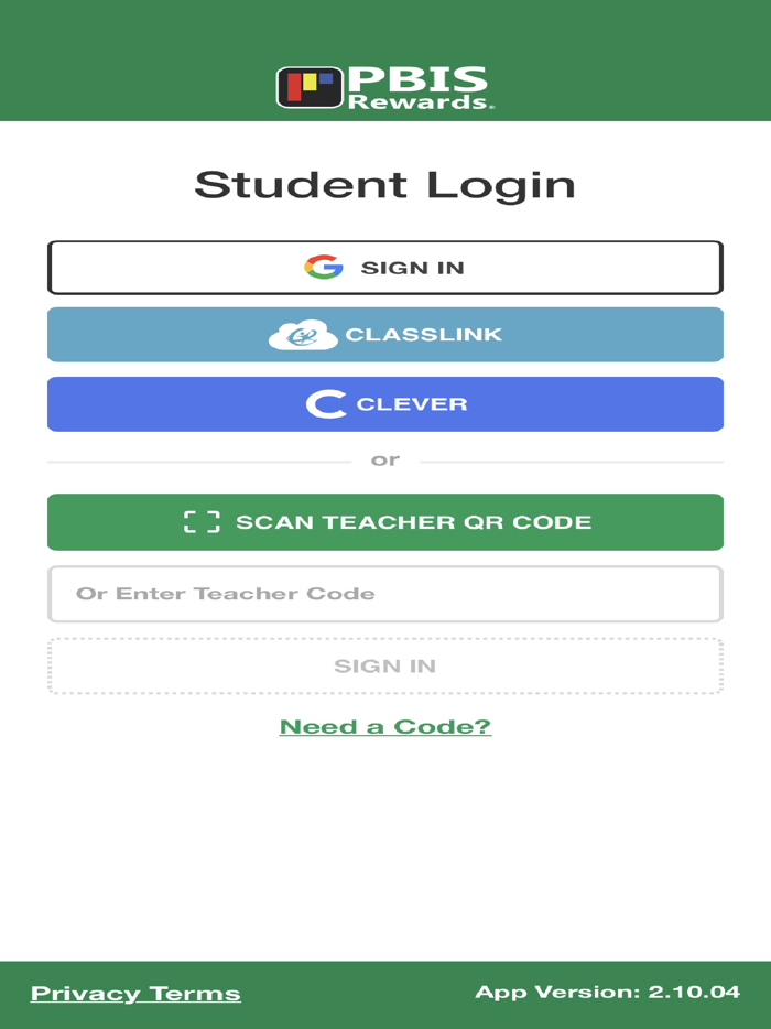 PBIS Rewards Student