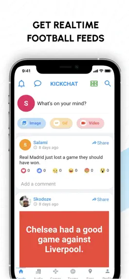 Game screenshot KickChat apk