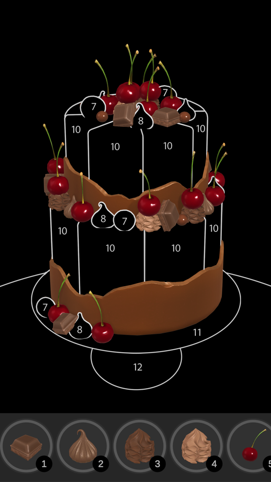 #6. Cake Coloring 3D (iOS) 由: Designer Games
