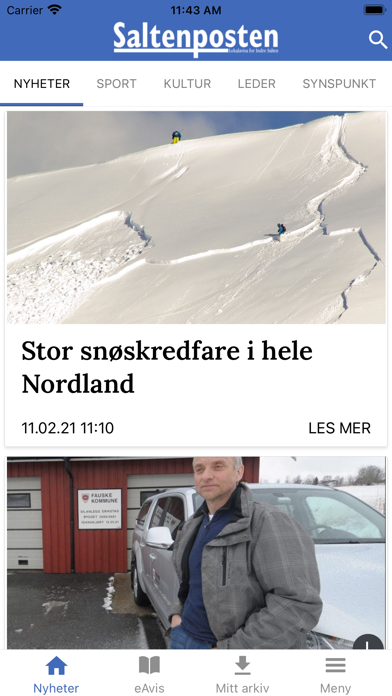 Saltenposten Screenshot