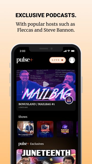 Pulse+ News & Podcasts Screenshot
