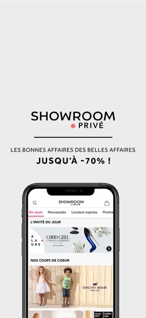 Showroomprive - Ventes privées dans l'App Store