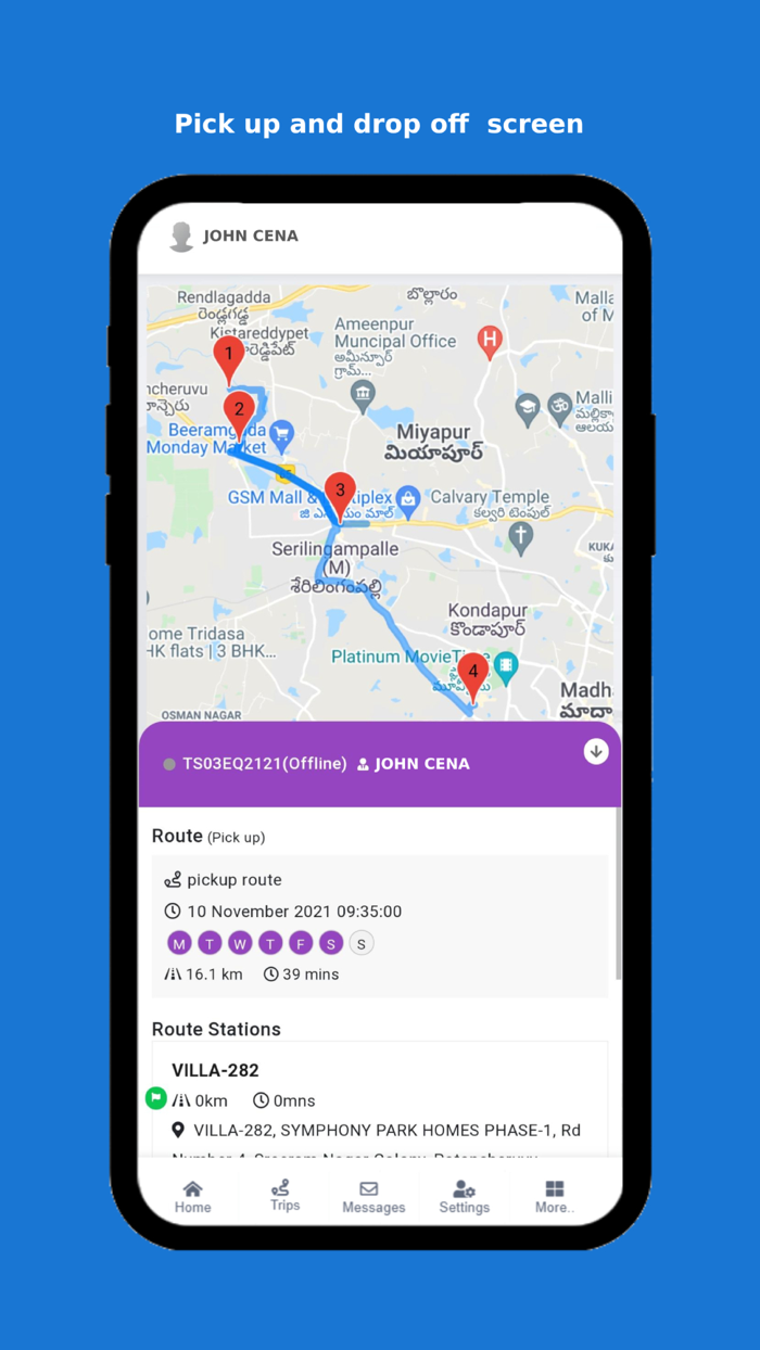 Fleetly STS -Driver App