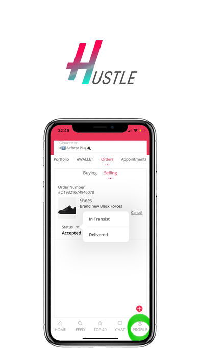 HustleApp Screenshot