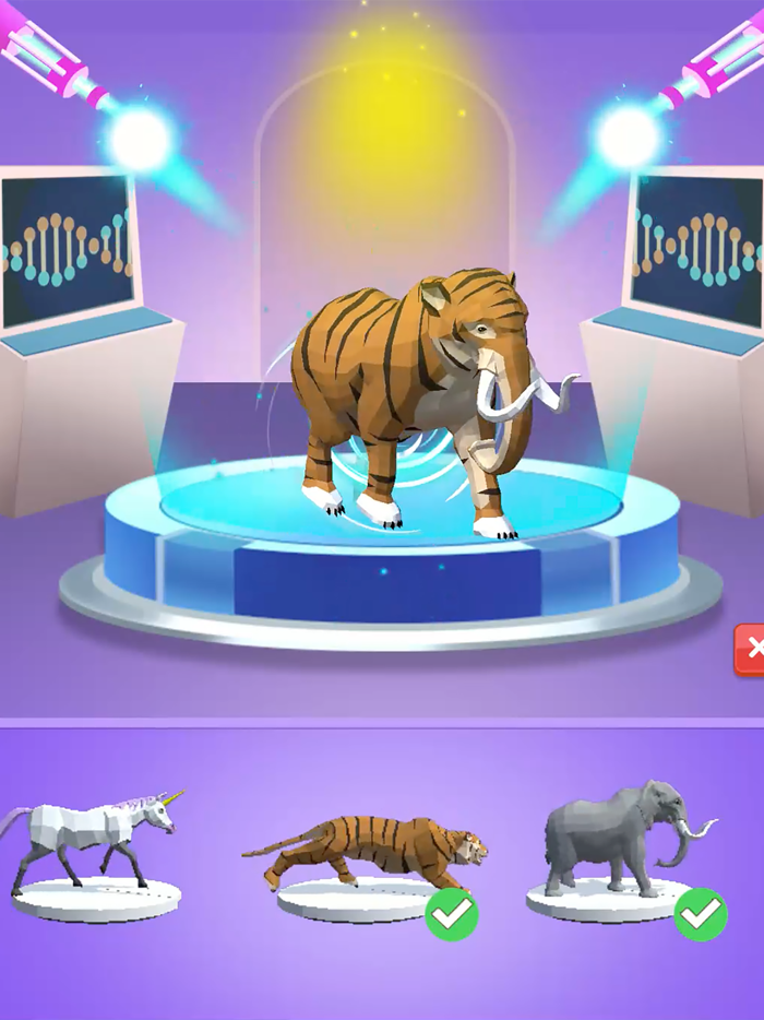 Rush To Escape-Hybrid Animals