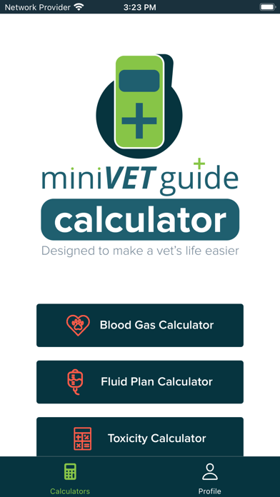 MinivetGuide Calculator Screenshot