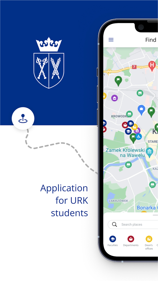 #1. Find UAK (iOS) 由: Uniwersytet Rolniczy im. Hugona Kollataja w Krakowie