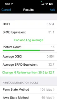 fieldscout greenindex+ iphone screenshot 3