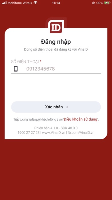 Thẻ thông minh đa năng VinaID Screenshot