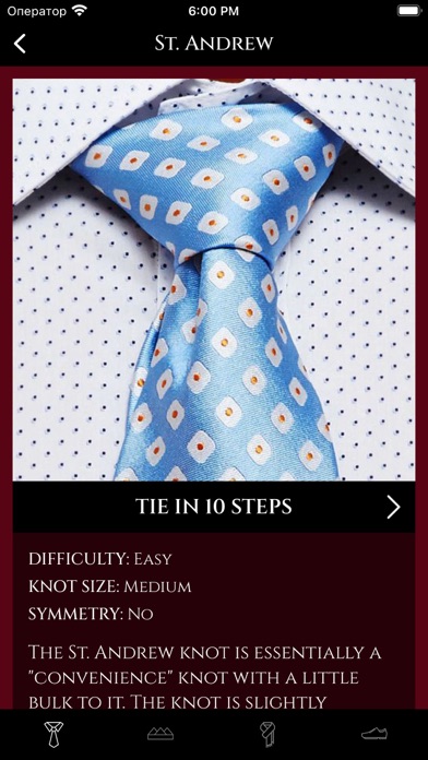 How To Tie a Tie ⁺ Screenshot