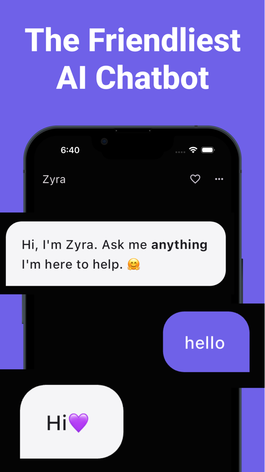 #1. Zyra - AI Chat (iOS) 由: Sungho Park