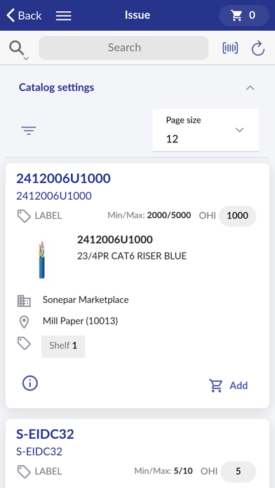 StoreroomPRO Checkout Screenshot