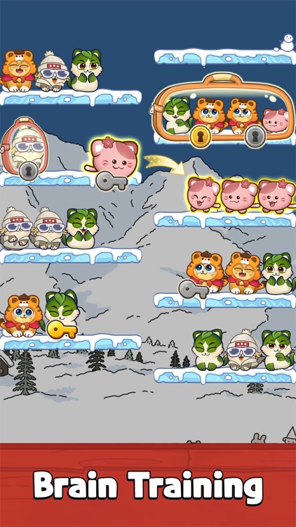 Color Cat Sort: Cute Cat Game screenshot-3