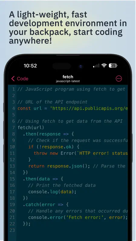 Code - Compile & Run Program screenshot 2 of 5