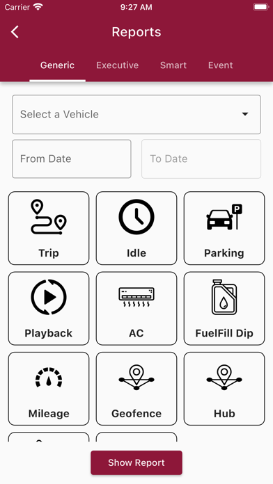 Yumin GPS Screenshot