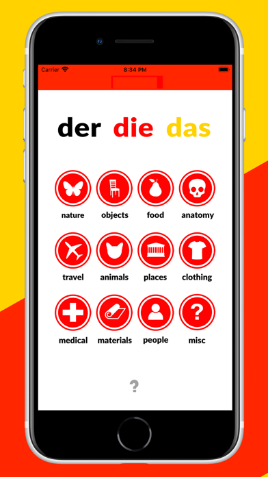 Der Die Das + German Stickers Screenshot