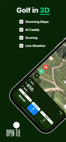 Game screenshot Open Tee: Golf GPS & 3D Maps mod apk