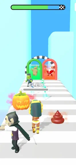Game screenshot Halloween Run 3D! hack