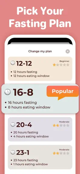 Game screenshot EatTimer: Fasting Tracker App hack