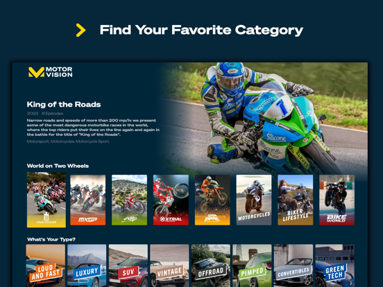 Screenshot #4 pour Motorvision | Live Streaming