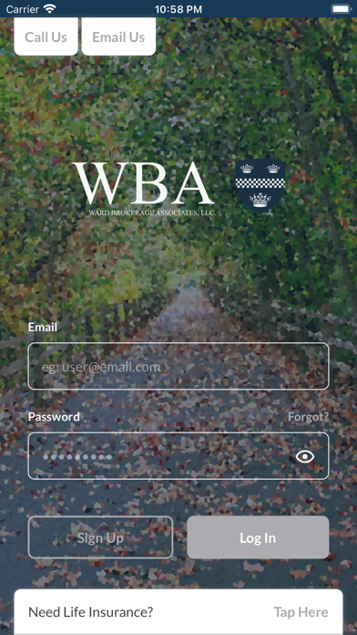 Ward Brokerage Life Quotes Screenshot