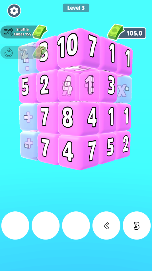 #4. Math Cube: Math Games (iOS) 由: omer cetin