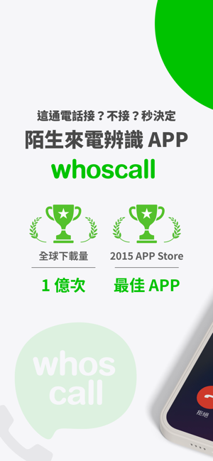 ‎Whoscall 反詐騙騷擾來電辨識 Screenshot