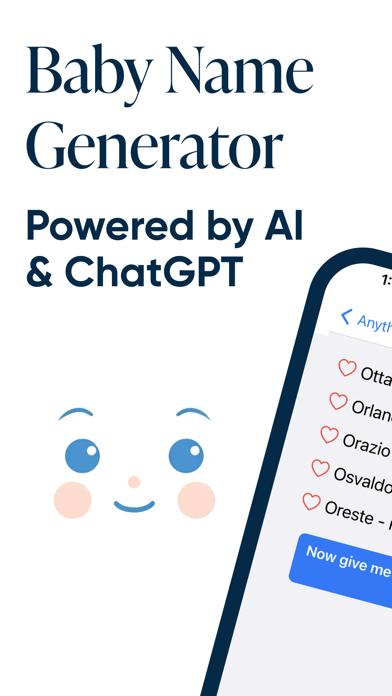 Baby Name Generator - ParentAi Screenshot