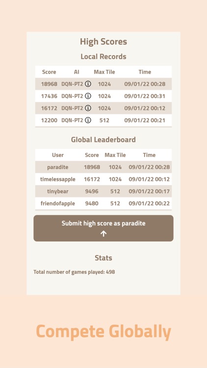 AI Simulator: 2048 screenshot-4