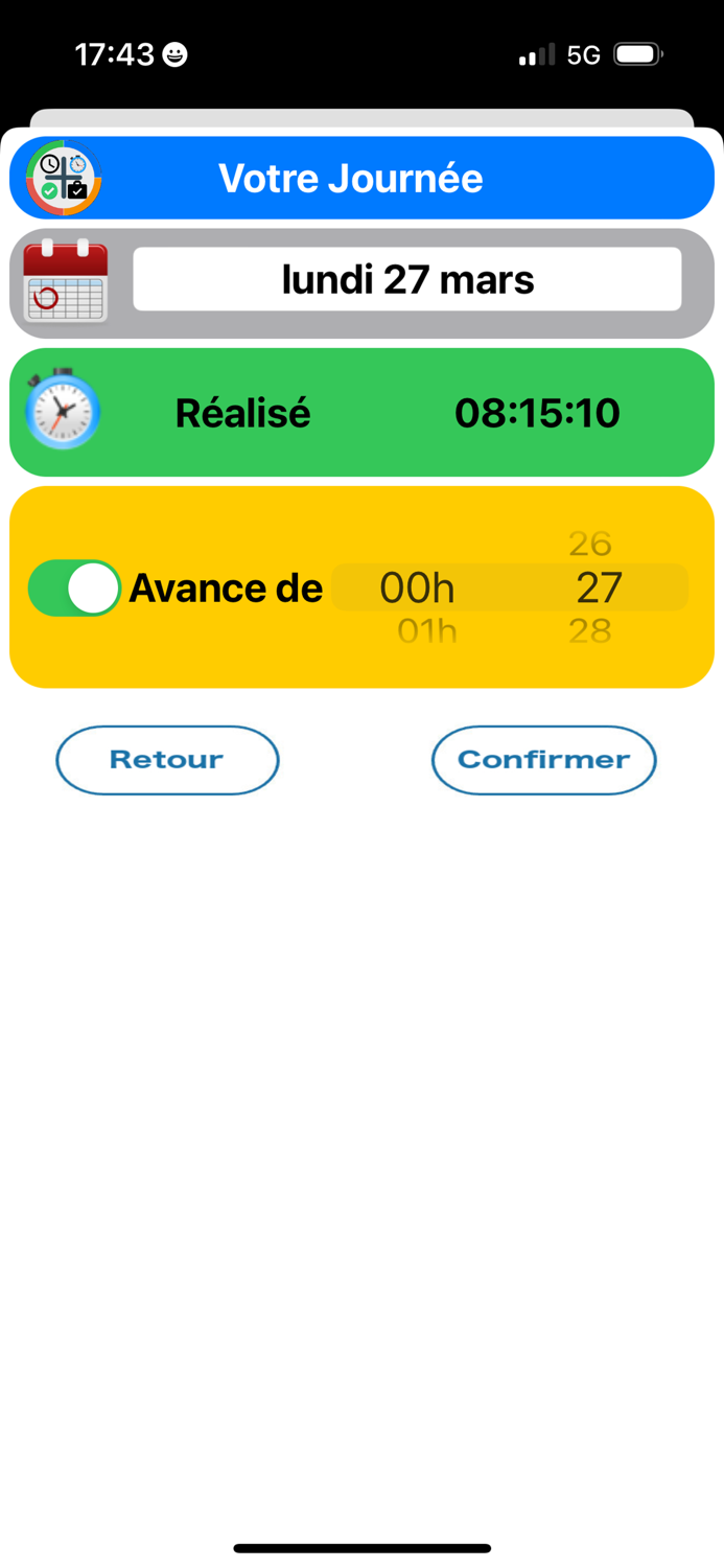 Gestion Quotidienne du Travail