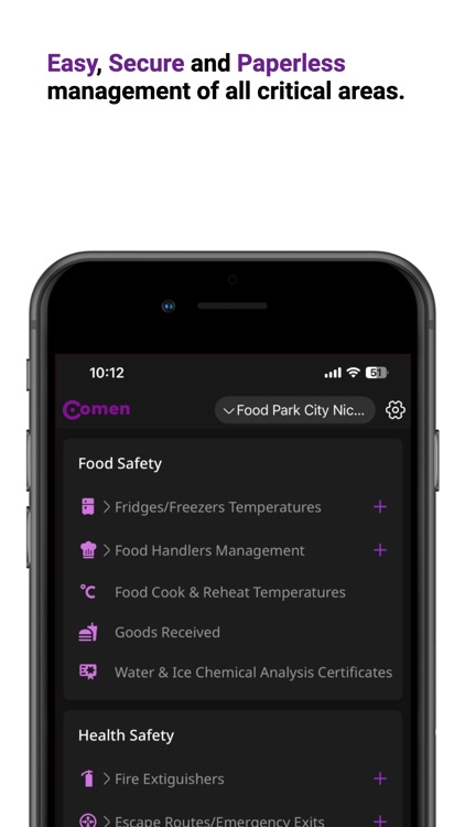 COMEN: Health and Food Safety screenshot-7