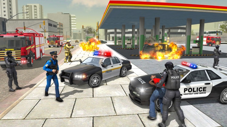 Police Car Games-Police Games screenshot-3